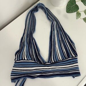 GARAGE cropped halter